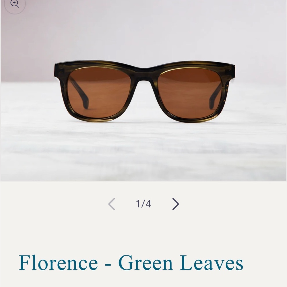Dick Moby Classic Rectangular Sunglasses in tortoise with Brown Lenses